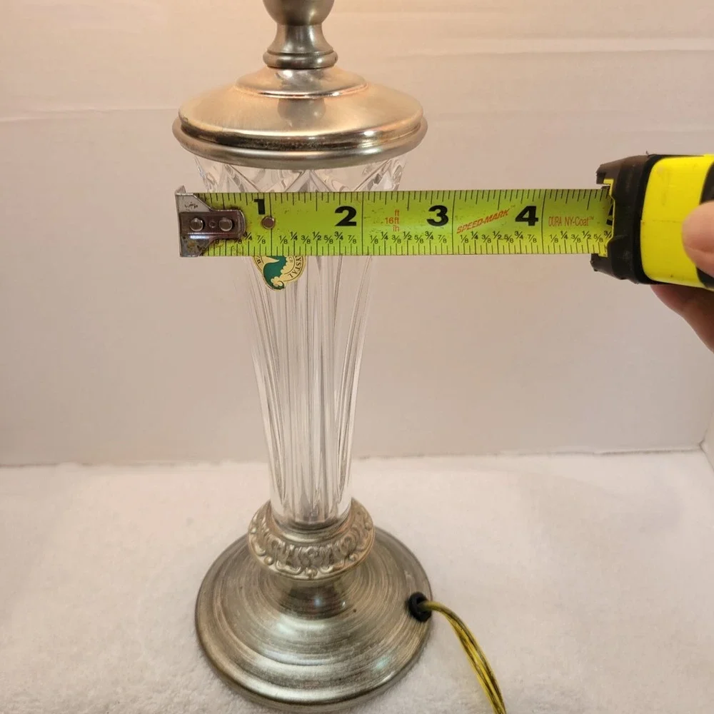 VTG Waterford Crystal Table Lamp 21
